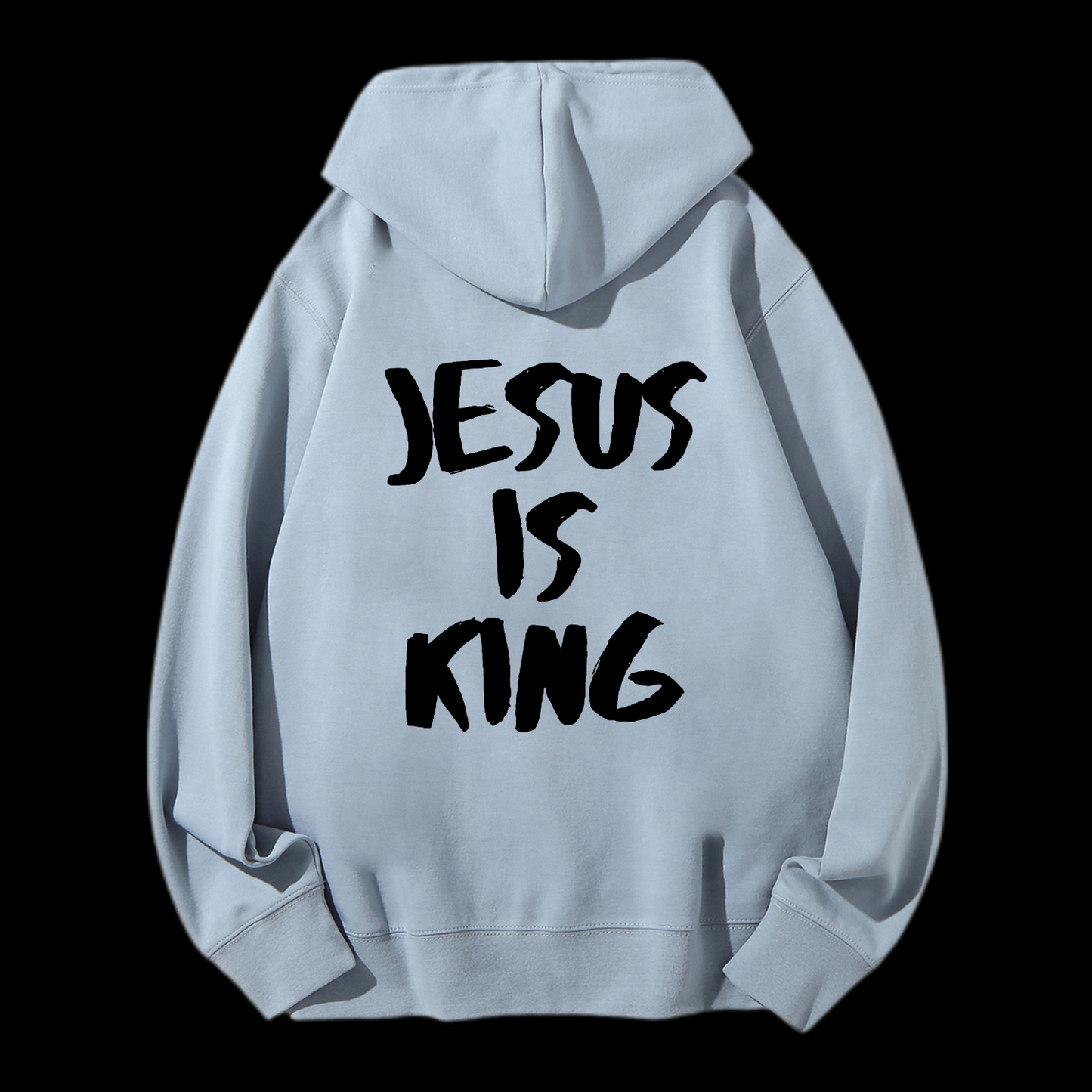 Jesus Is King Drawstring Hoodie