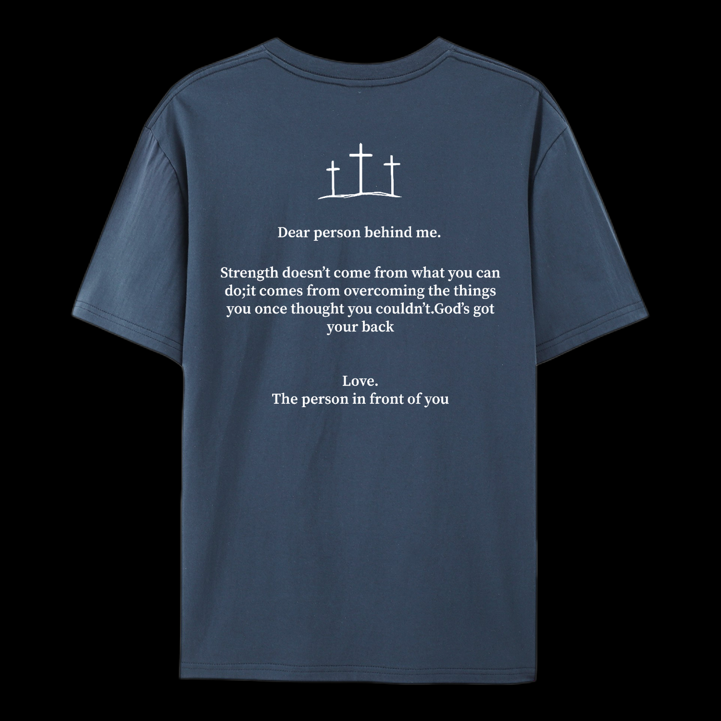 The Person In Front Of You Cotton T-Shirt