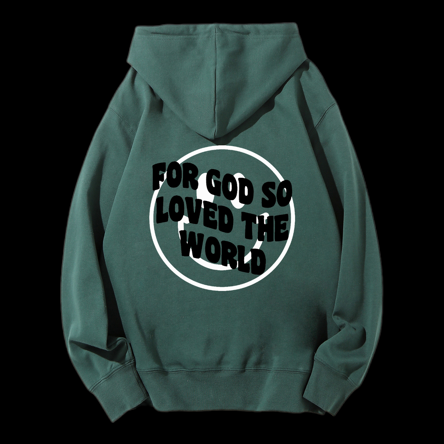 For God So Loved The World Drawstring Hoodie
