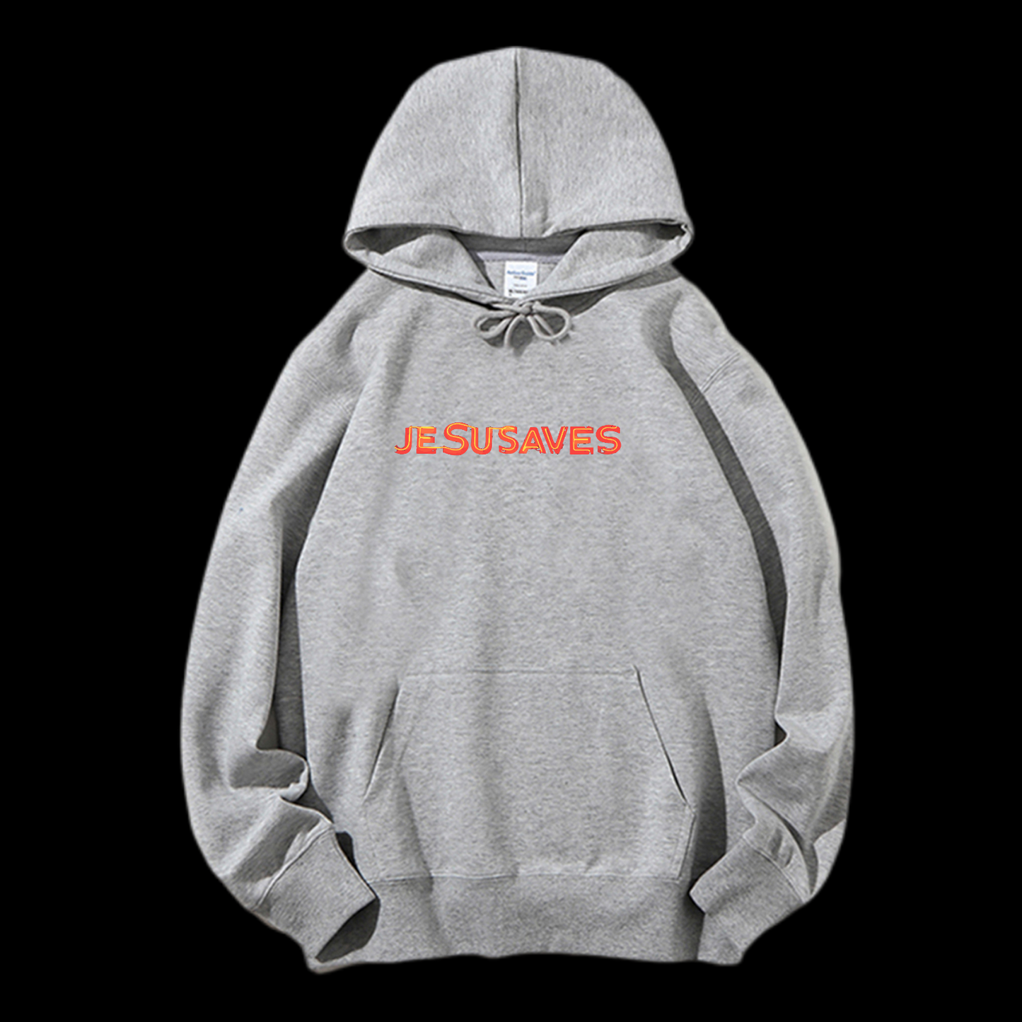 Jesus Saves Drawstring Hoodie
