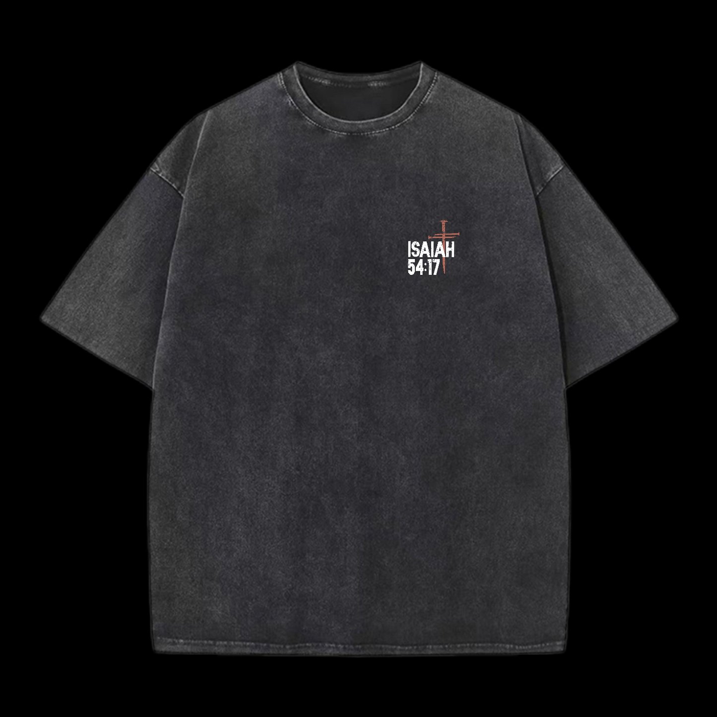 No Weapon Forged Against Washed T-Shirt