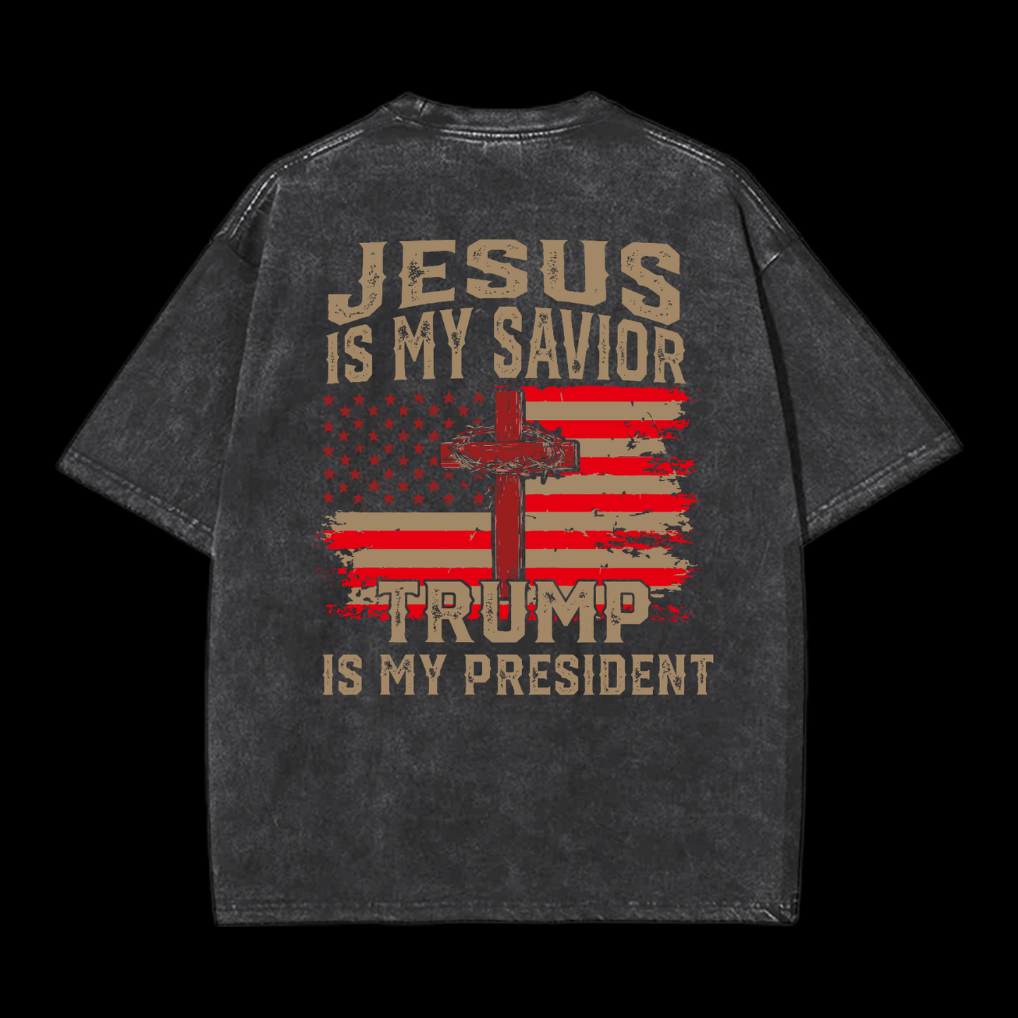 Jesus Is My Savior Washed T-Shirt