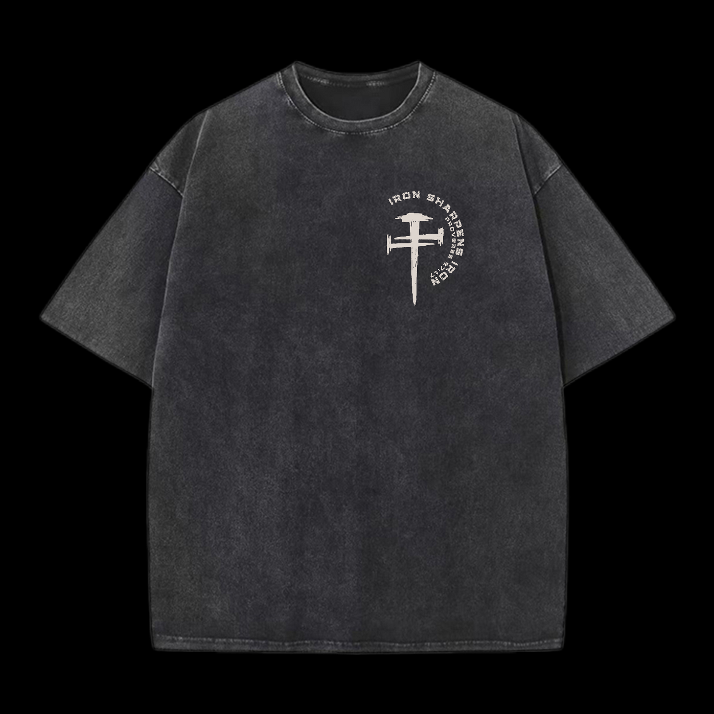 Iron Sharpens Iron Washed T-Shirt