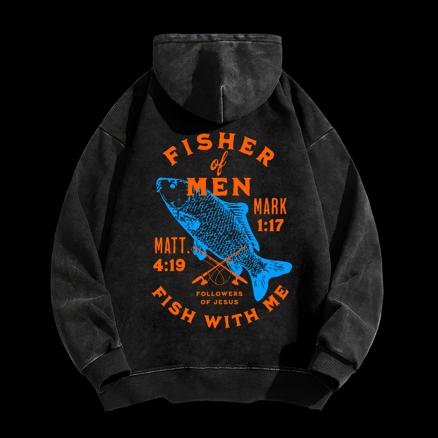 Fisher Of Men Washed Hoodie