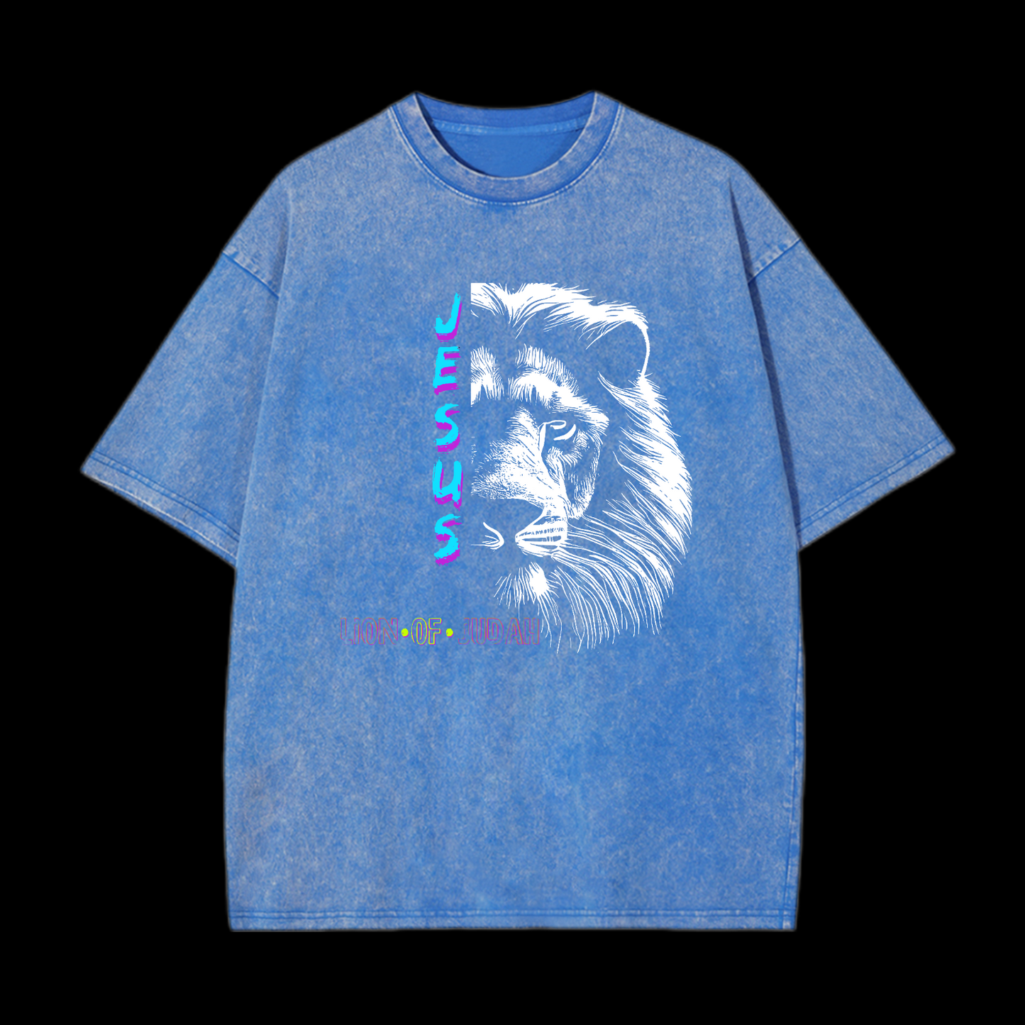 Jesus Lion Of Judan Washed T-Shirt