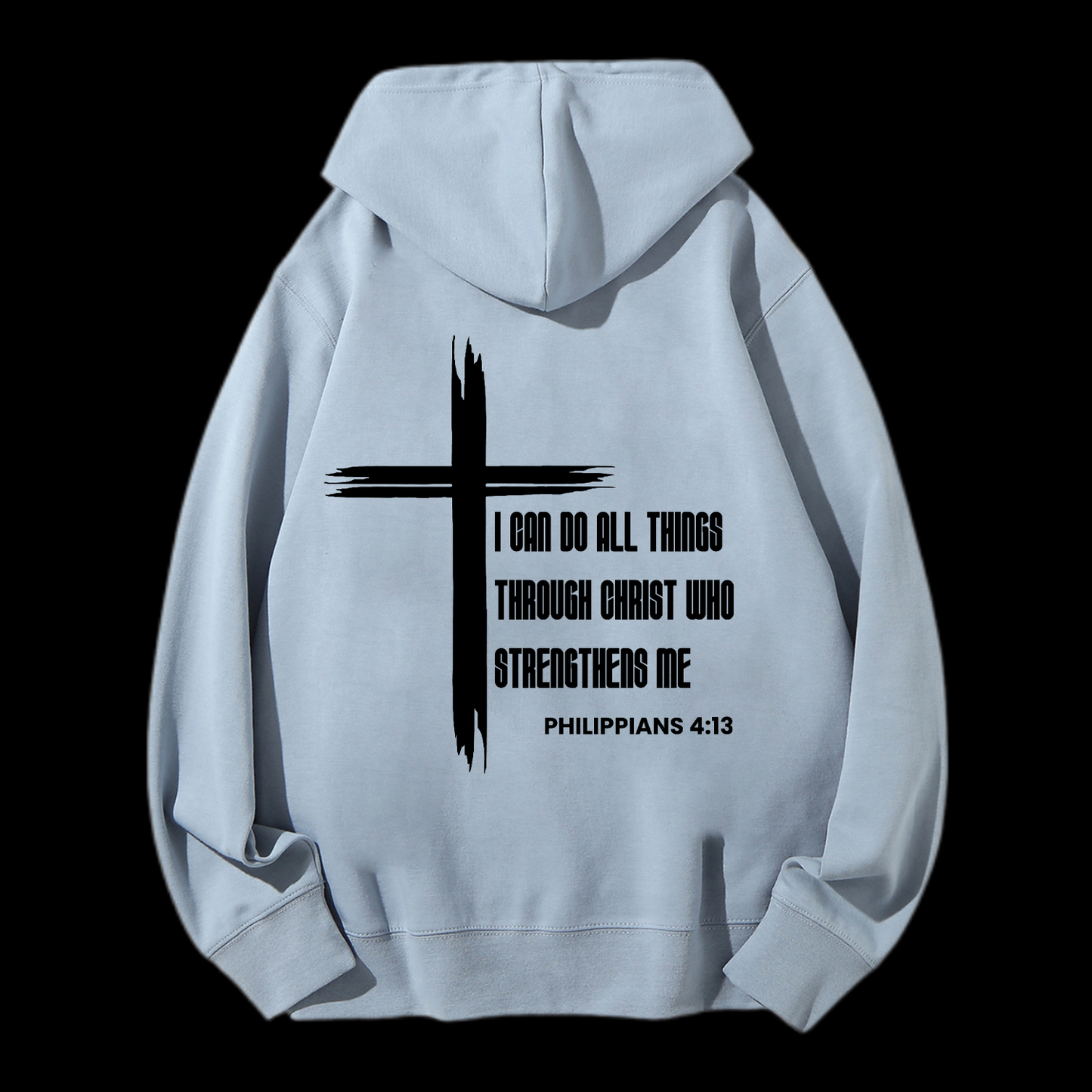 I Can Do All Things Drawstring Hoodie
