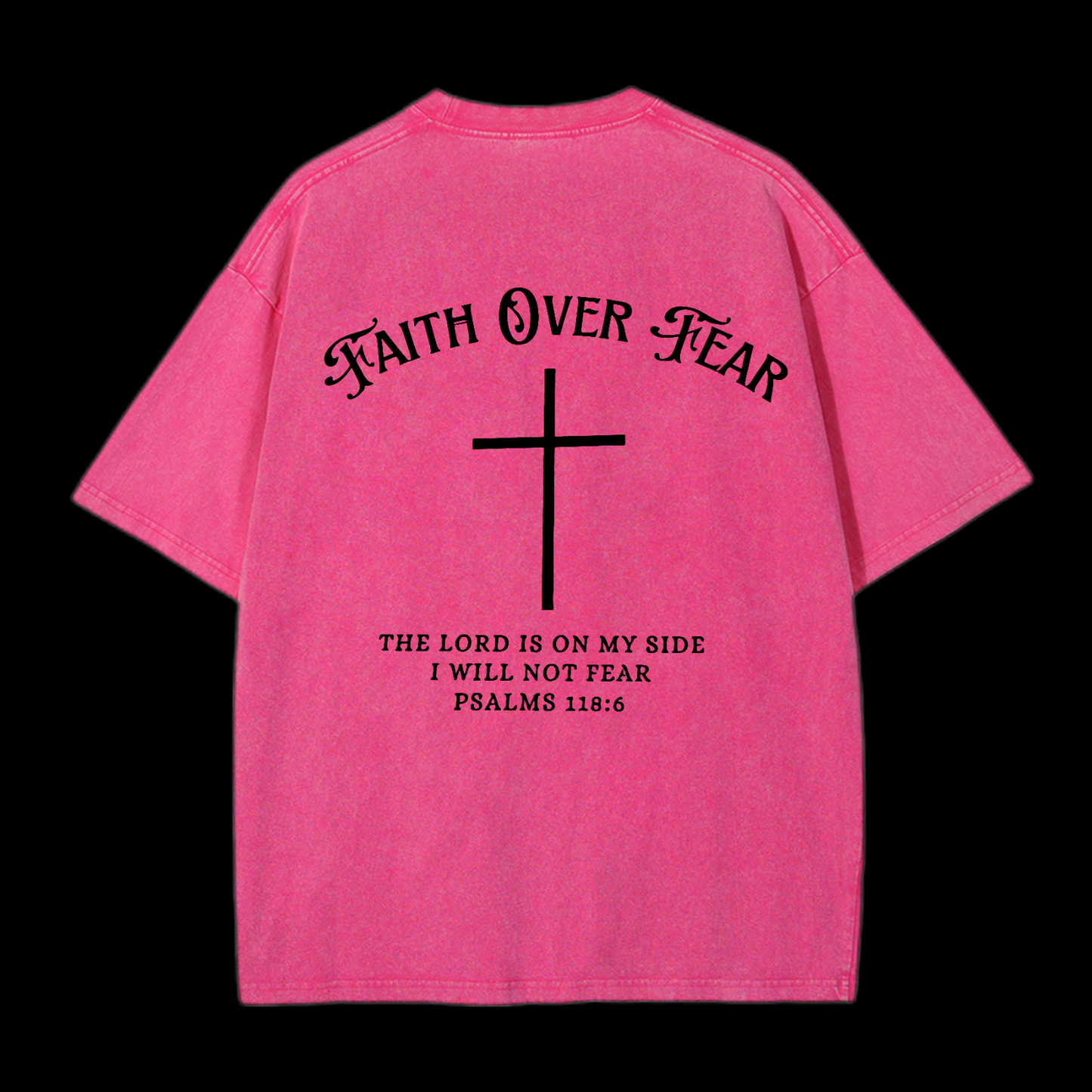 Faith Over Fear Washed T-Shirt