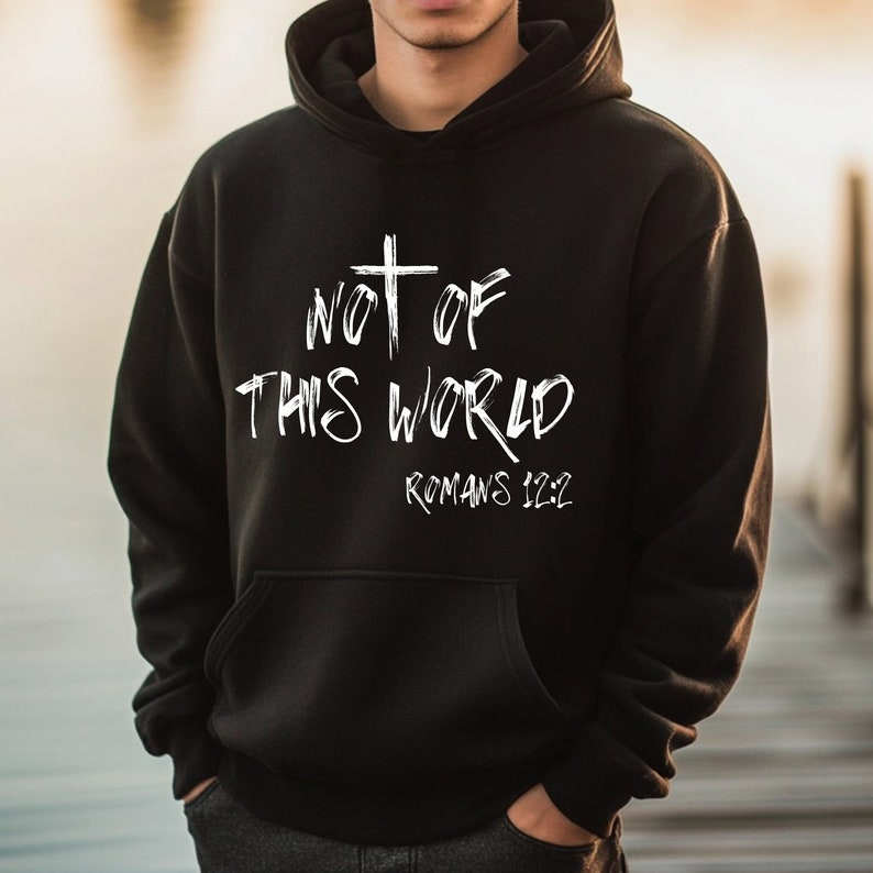 Not Of This World Drawstring Hoodie