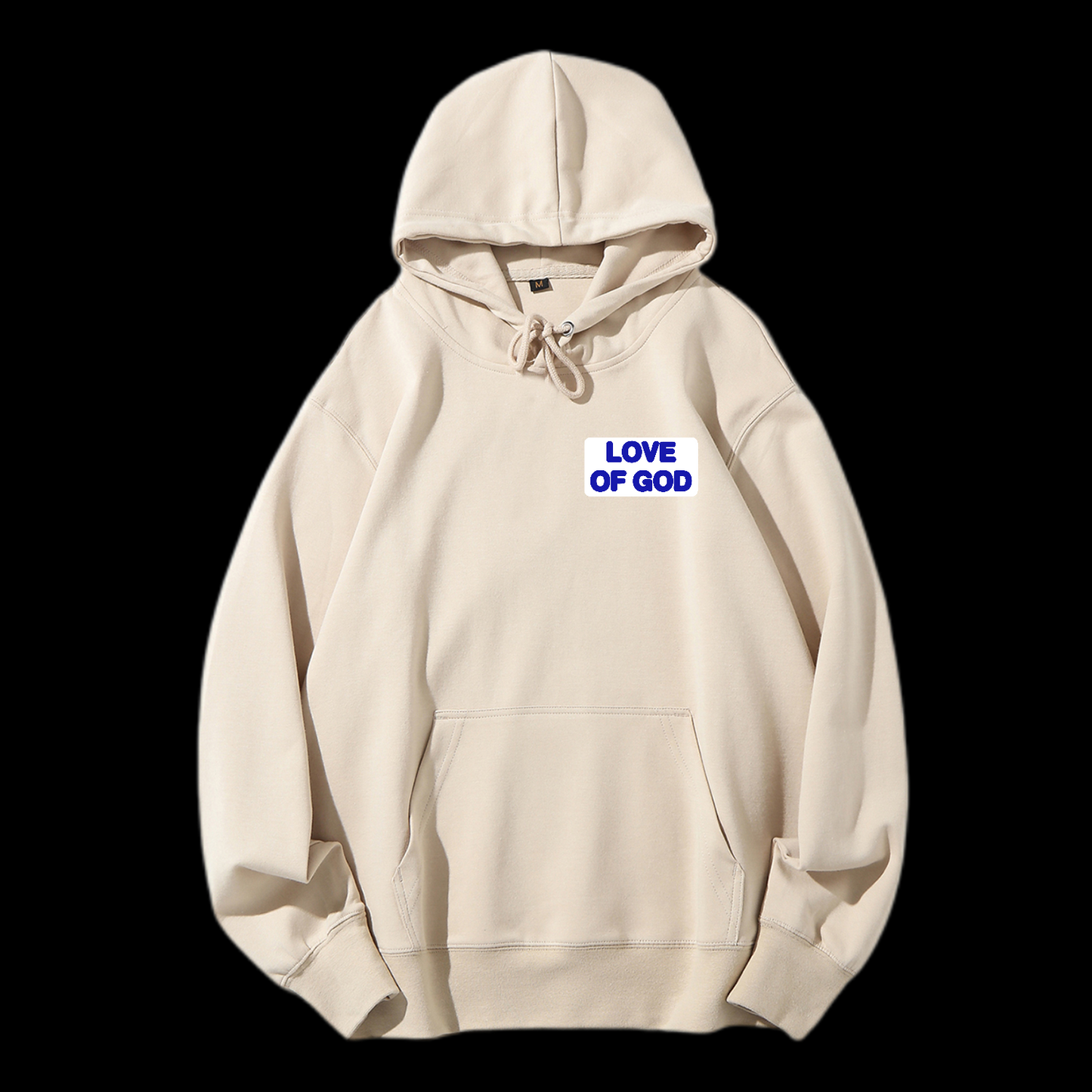 Only The Love Of God Can Complete You Drawstring Hoodie