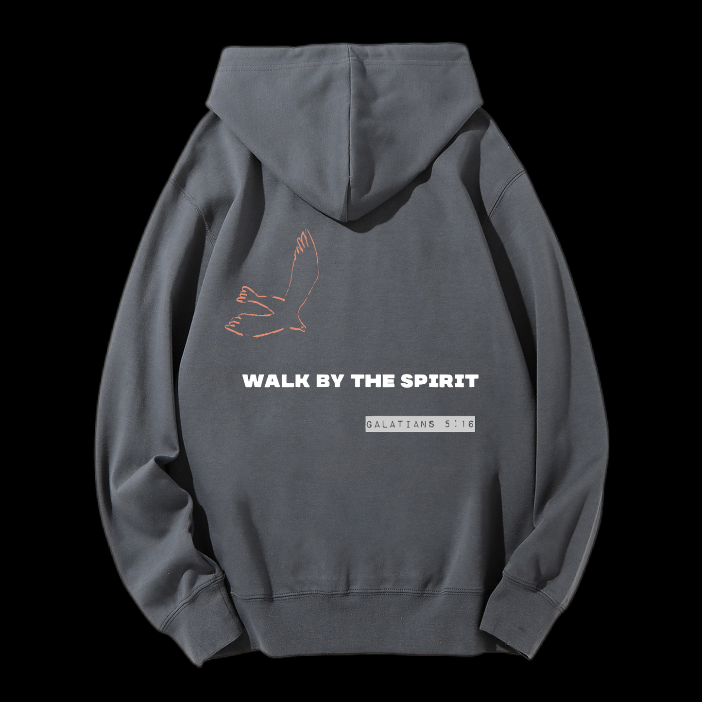 Walk By The Spirit Drawstring Hoodie