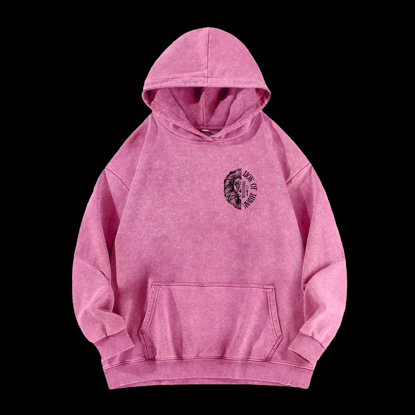 Lion Of Judah Washed Hoodie
