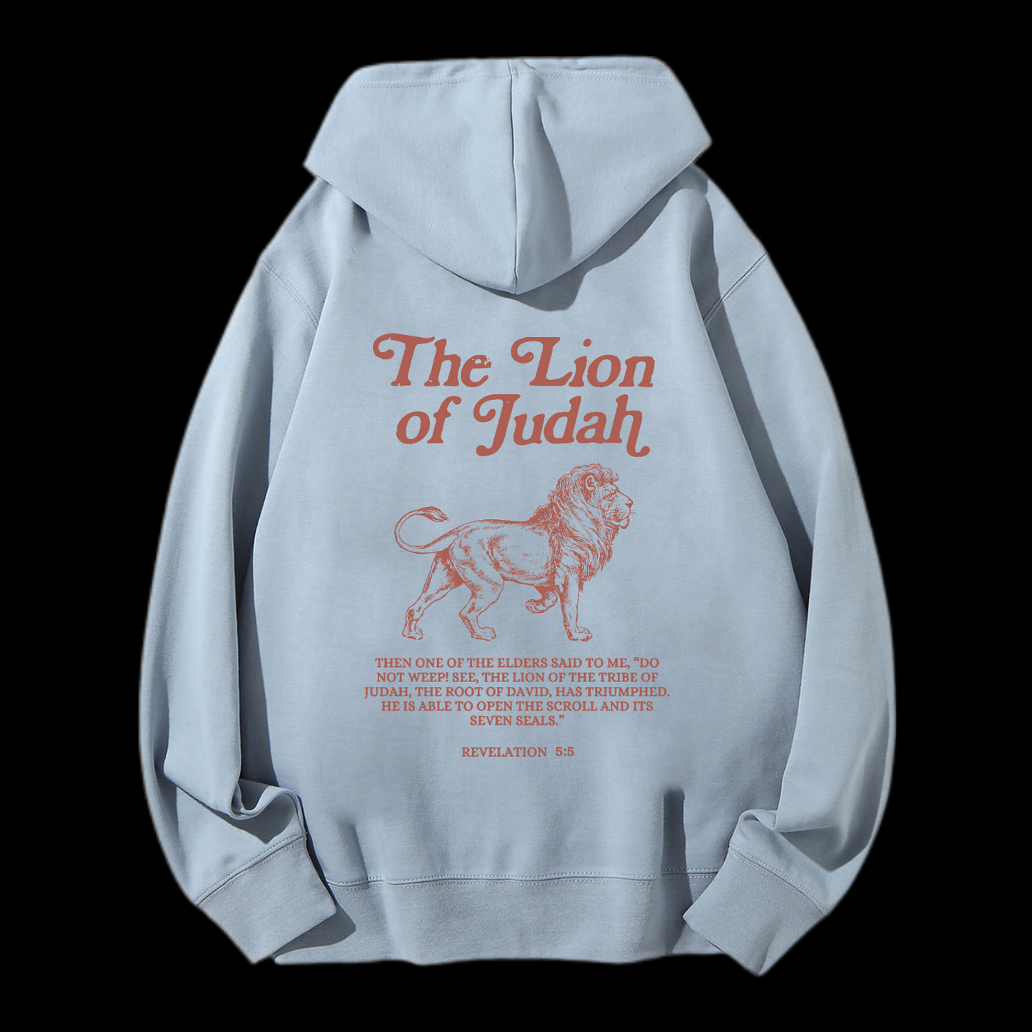 The Lion Of Judah Drawstring Hoodie