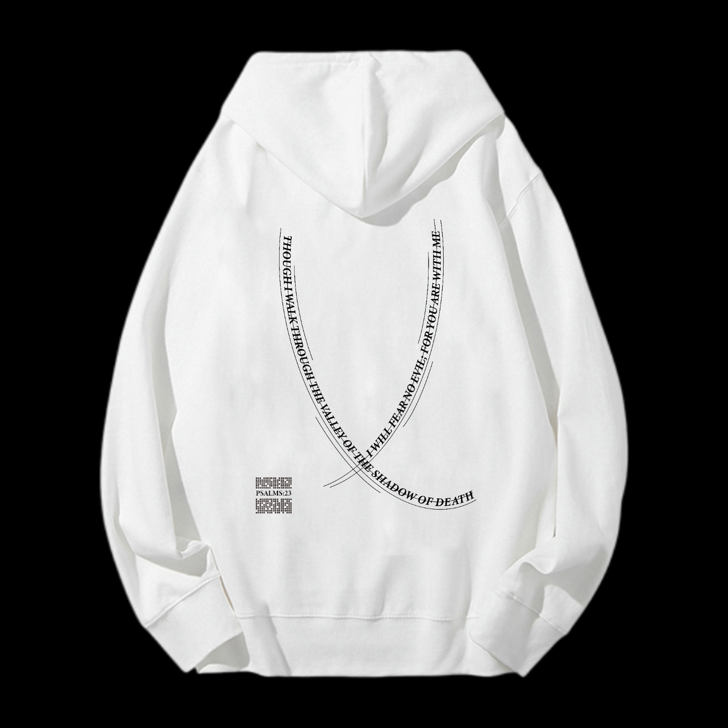 Psalms:23 Drawstring Hoodie