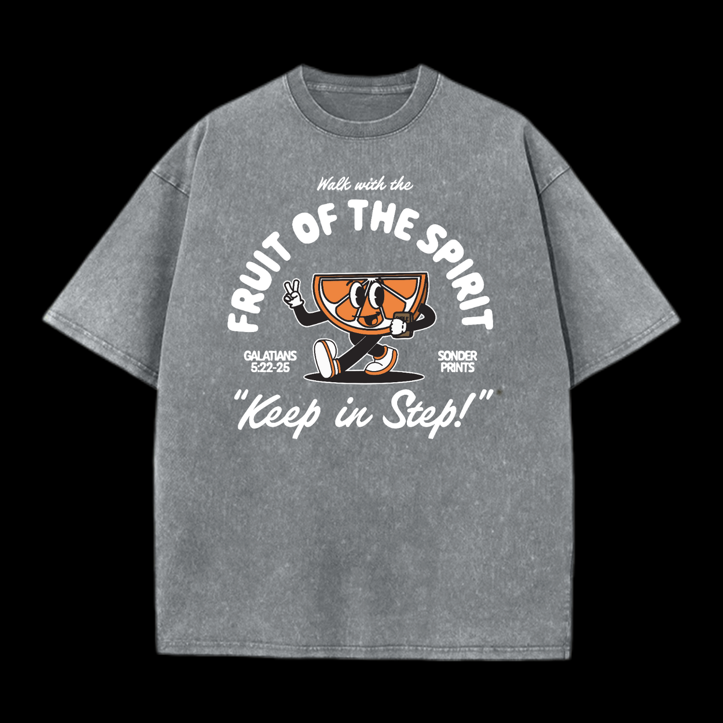 Keep In Step Washed T-Shirt