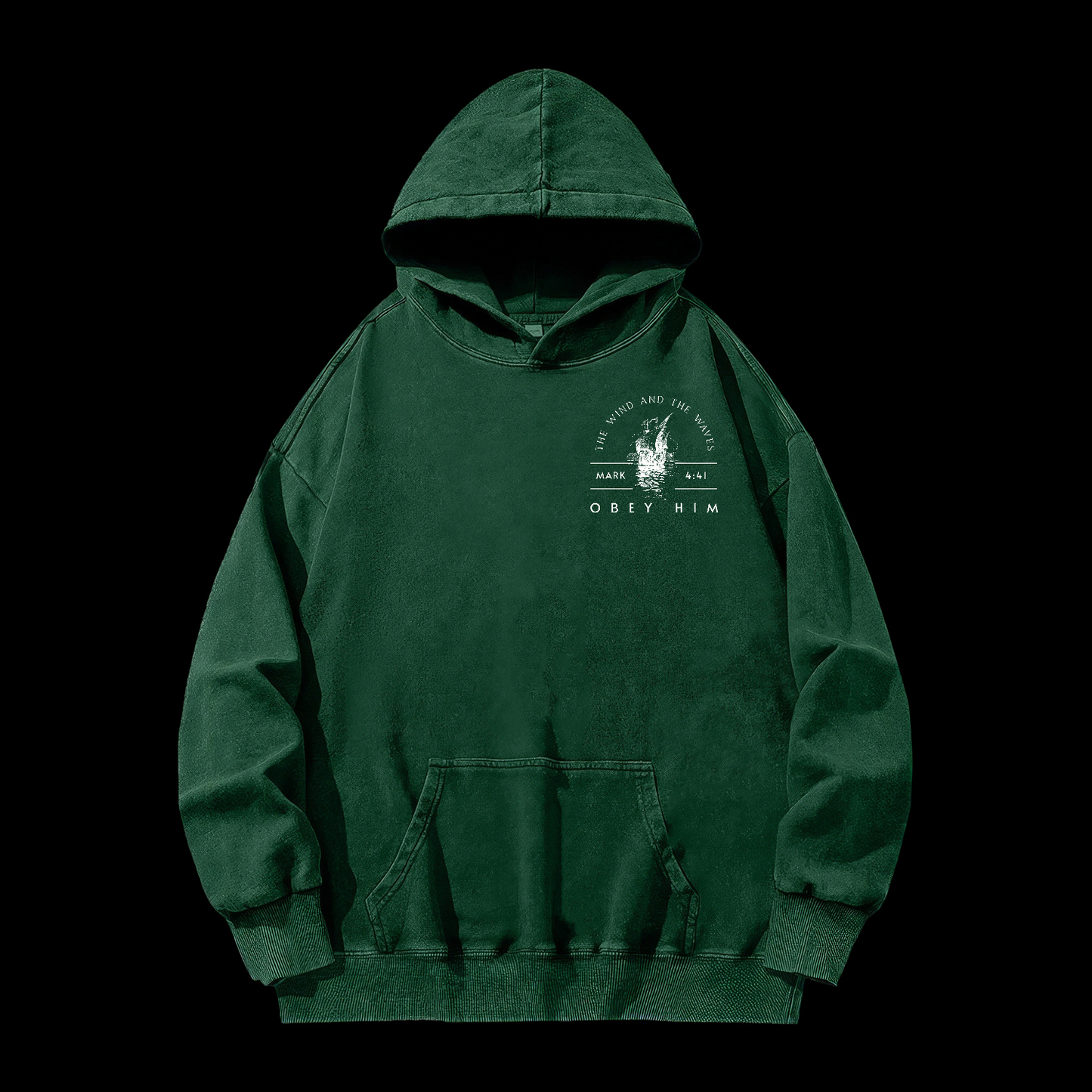 The Wind And The Waves Washed Hoodie