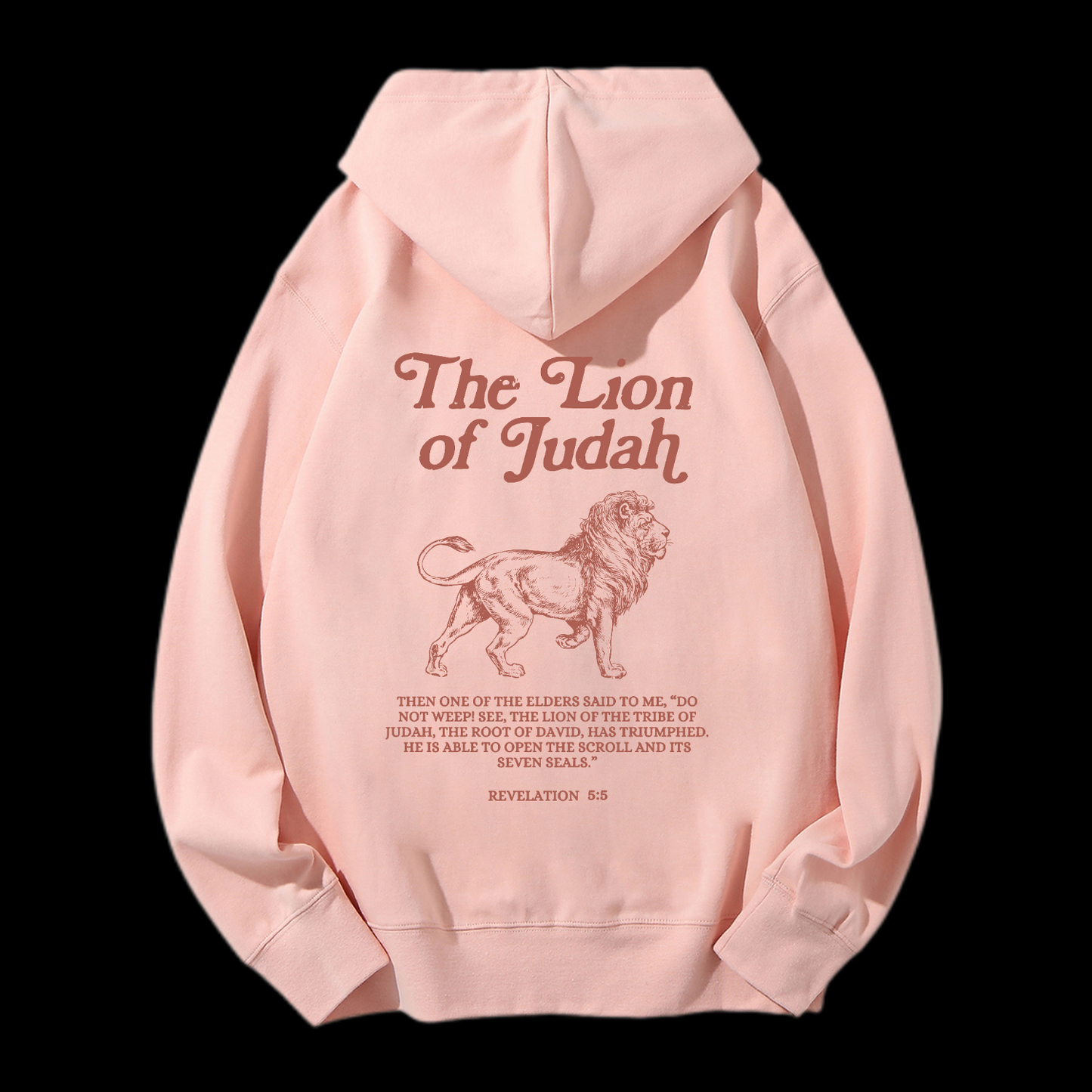 The Lion Of Judah Drawstring Hoodie