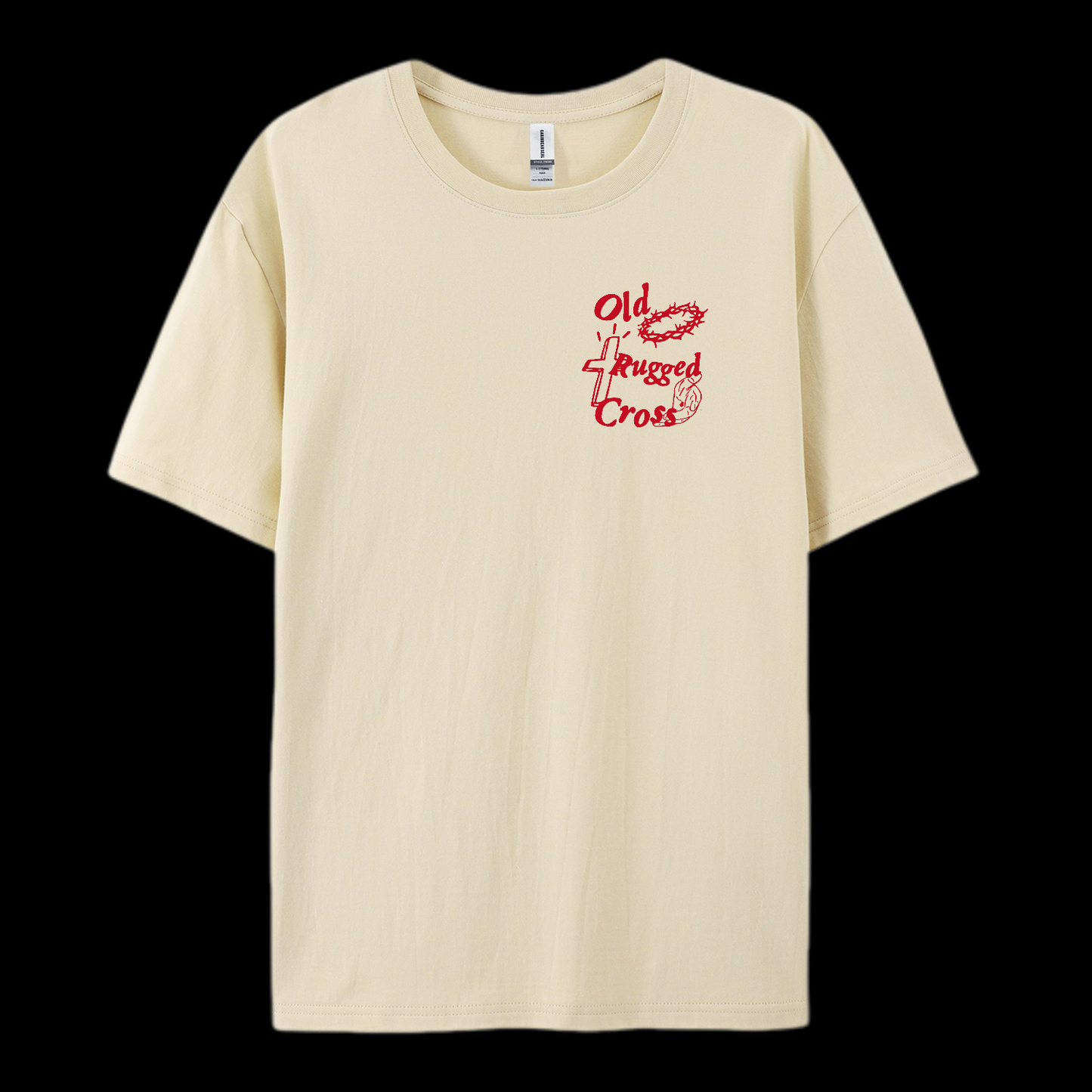 Old Rugged Cross Cotton T-Shirt