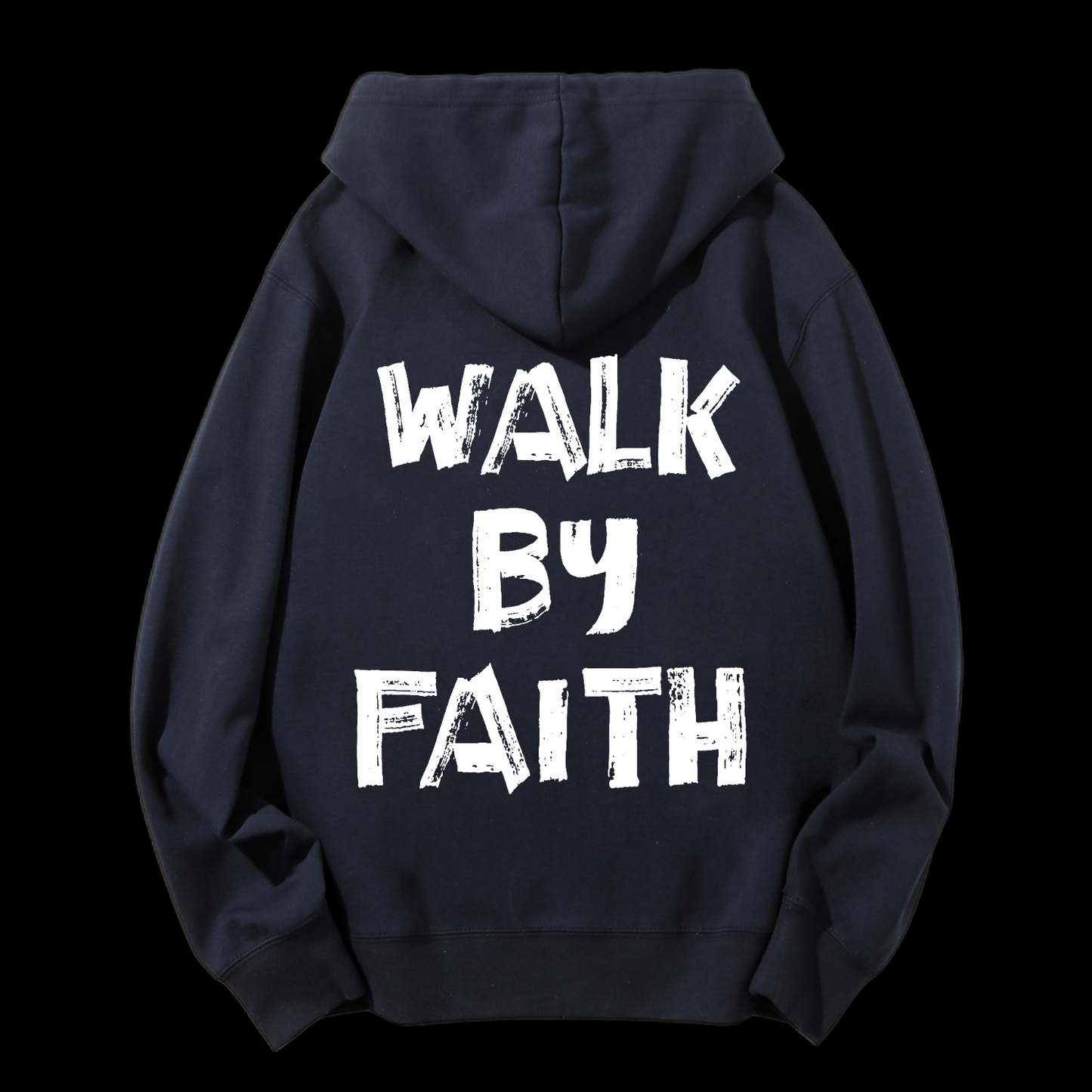 Walk By Faith Drawstring Hoodie
