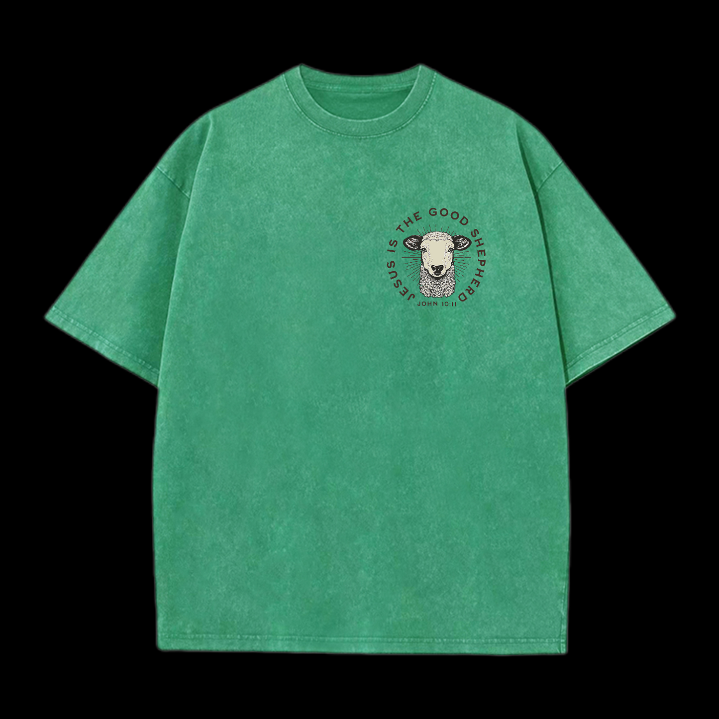 He Left The 99 To Rescue Me Washed T-Shirt