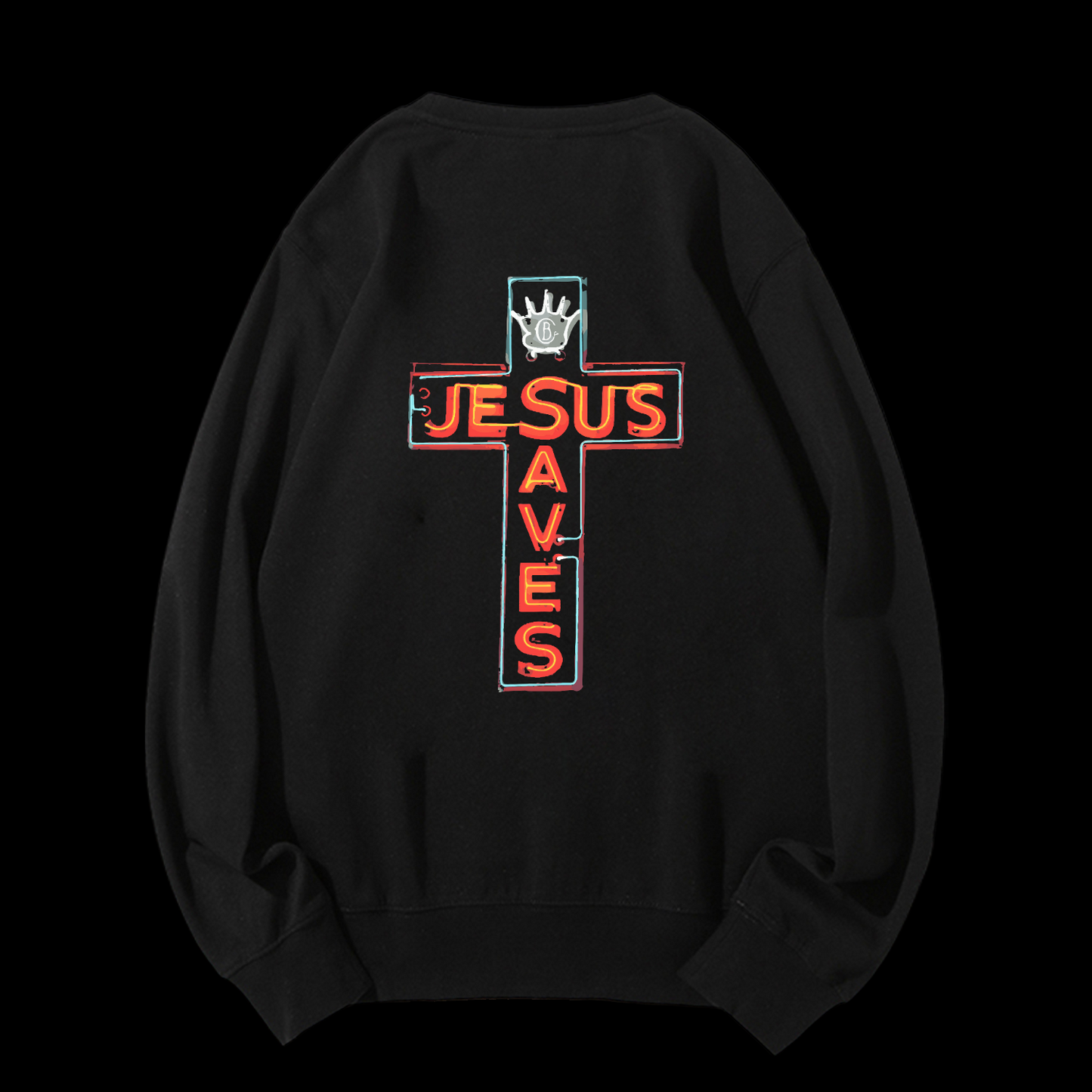Jesus Saves Crewneck Sweatshirt