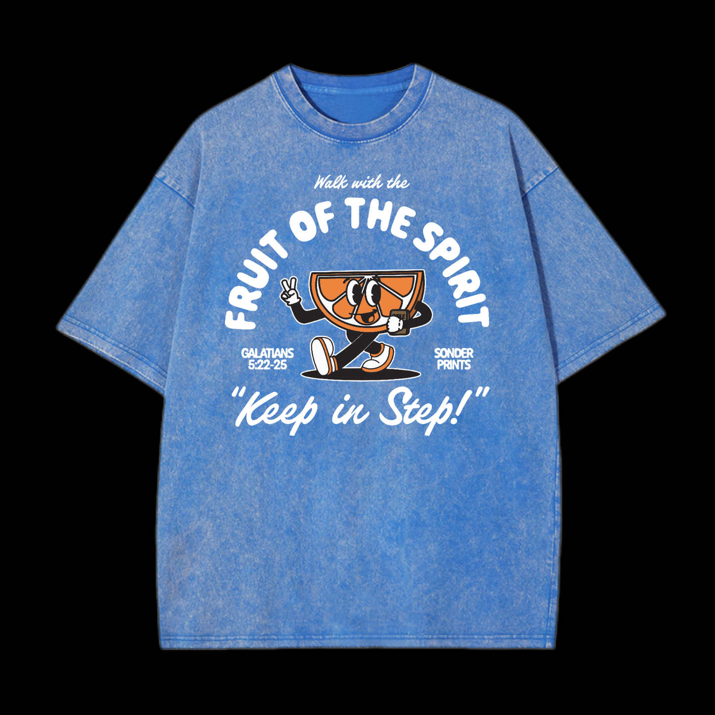 Keep In Step Washed T-Shirt