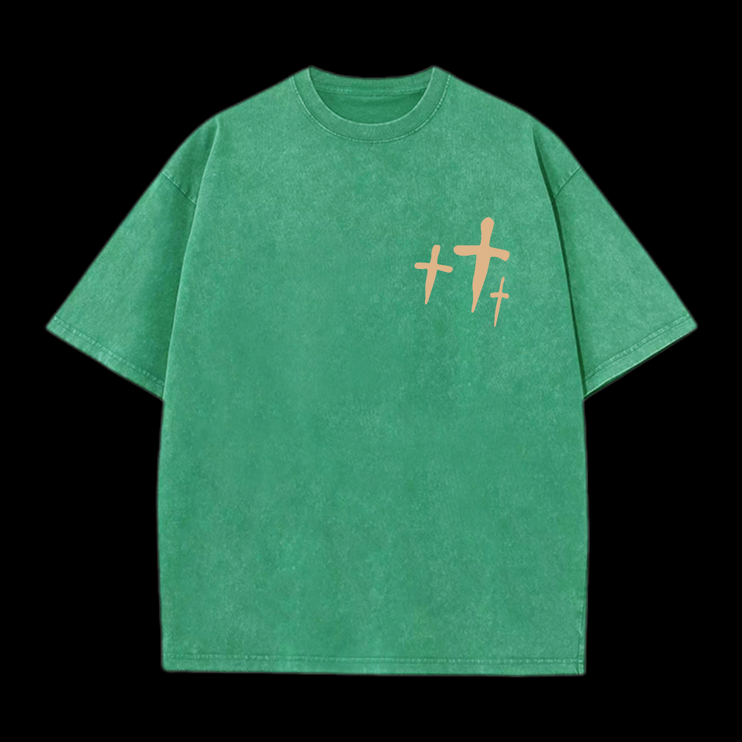 Jesus Saves Washed T-Shirt