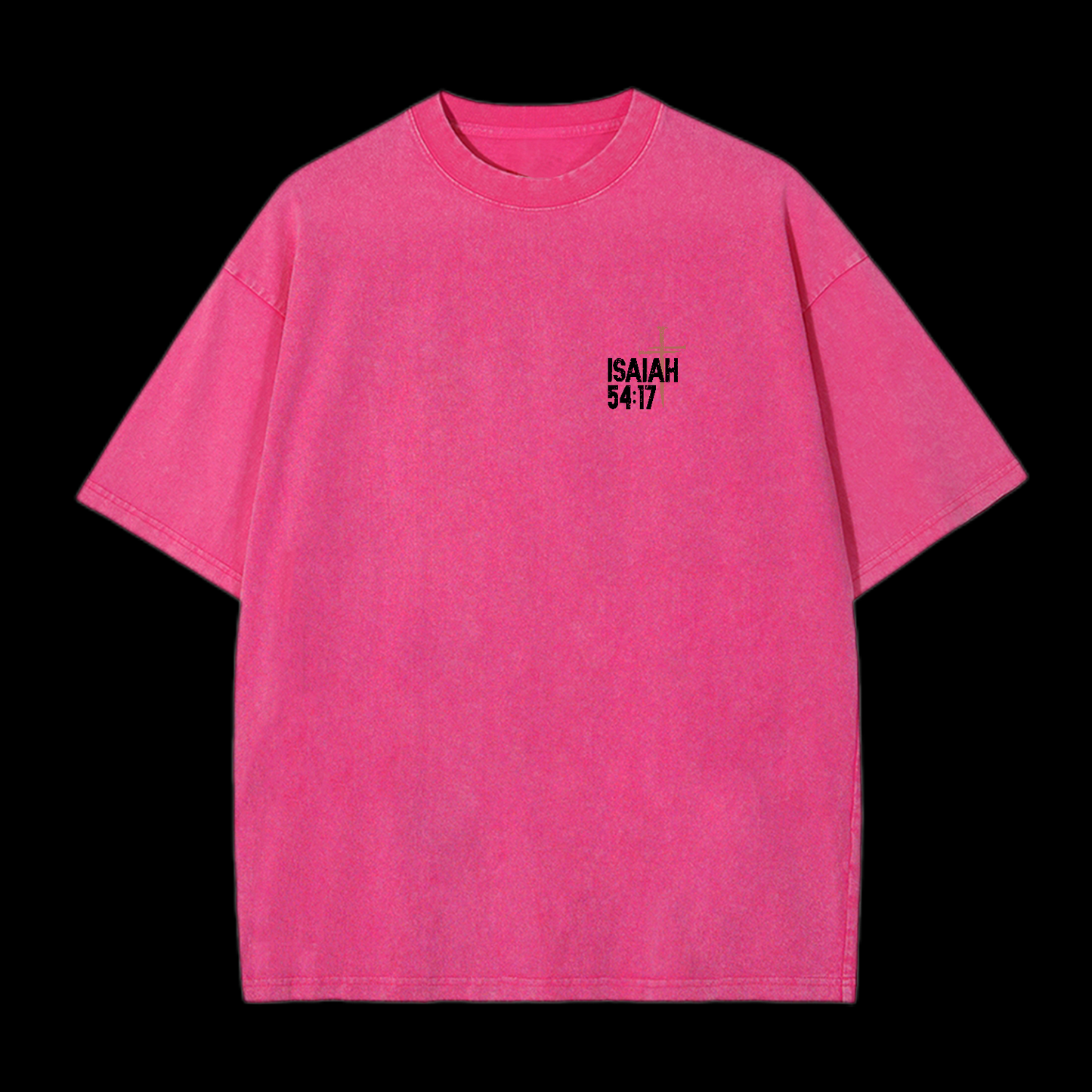 No Weapon Forged Against Washed T-Shirt
