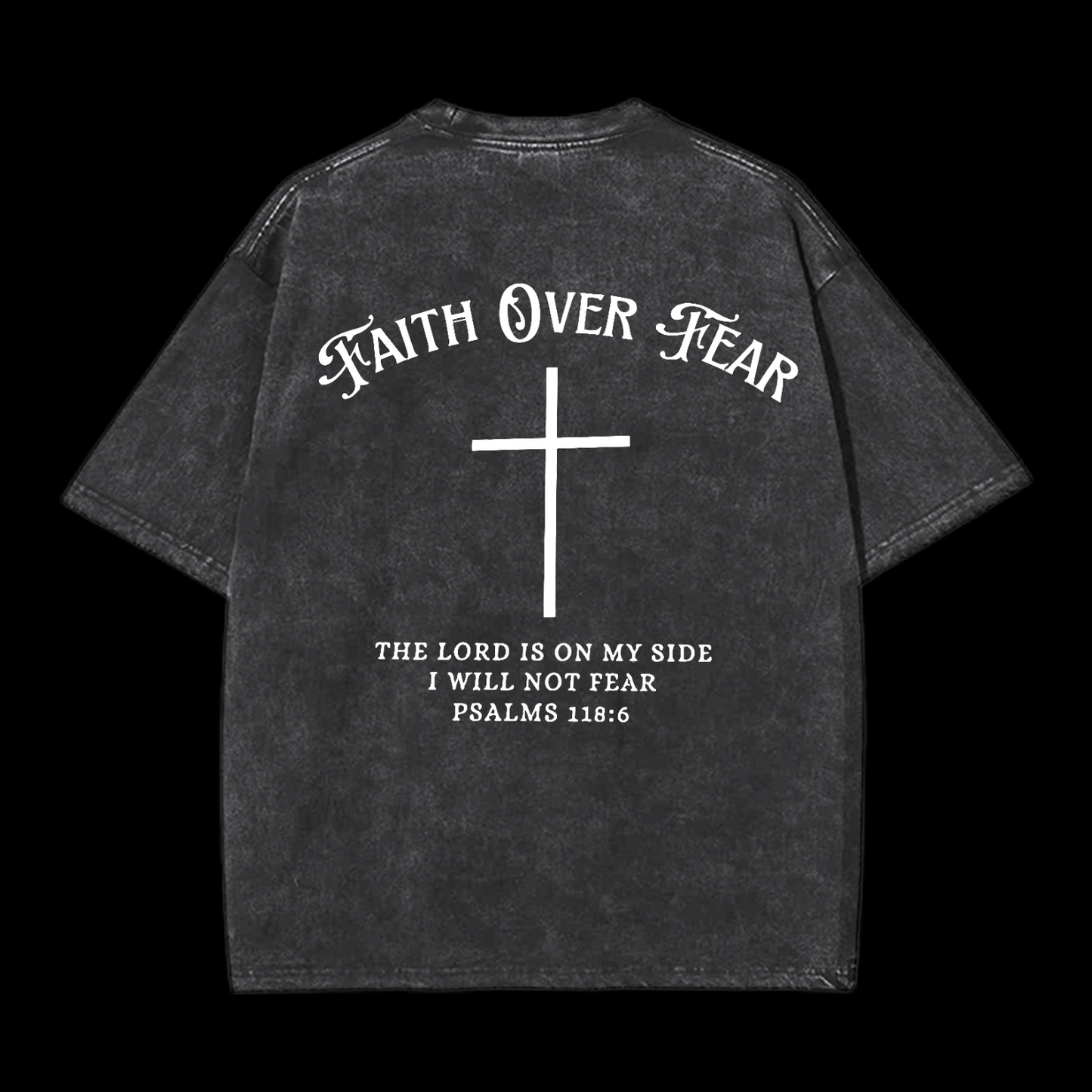 Faith Over Fear Washed T-Shirt