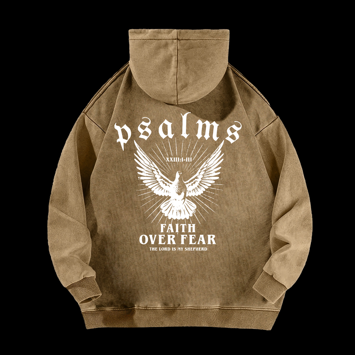 Faith Over Fear Washed Hoodie