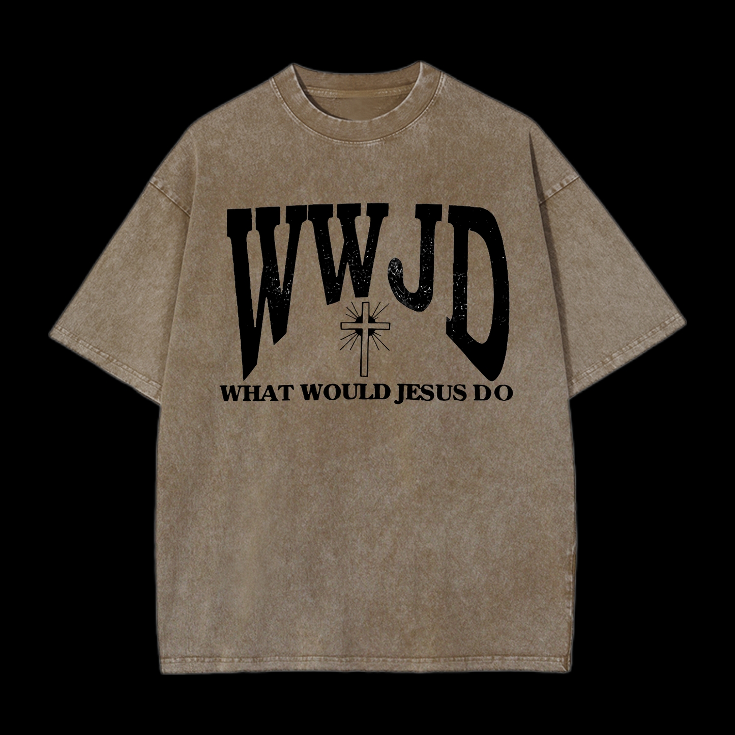 WWJD Washed T-Shirt