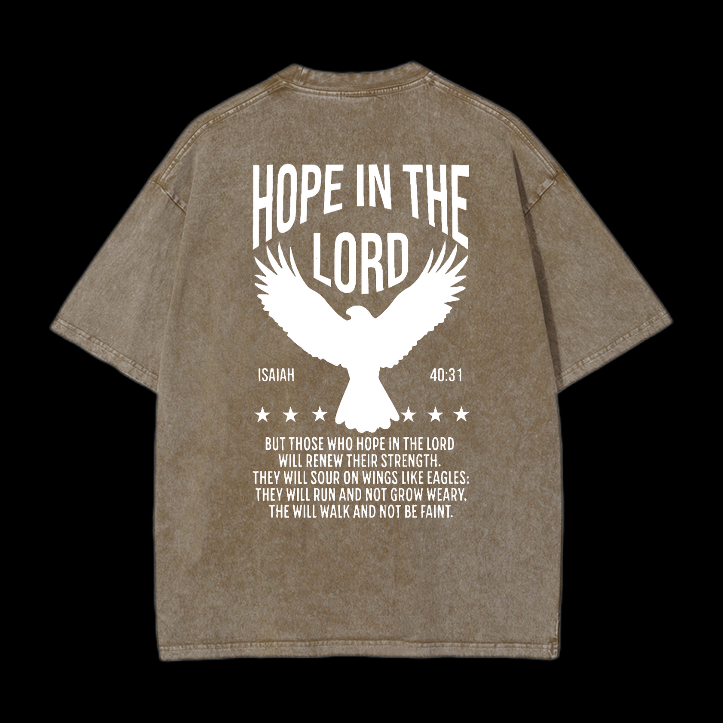 Hope in the Lord Washed T-Shirt