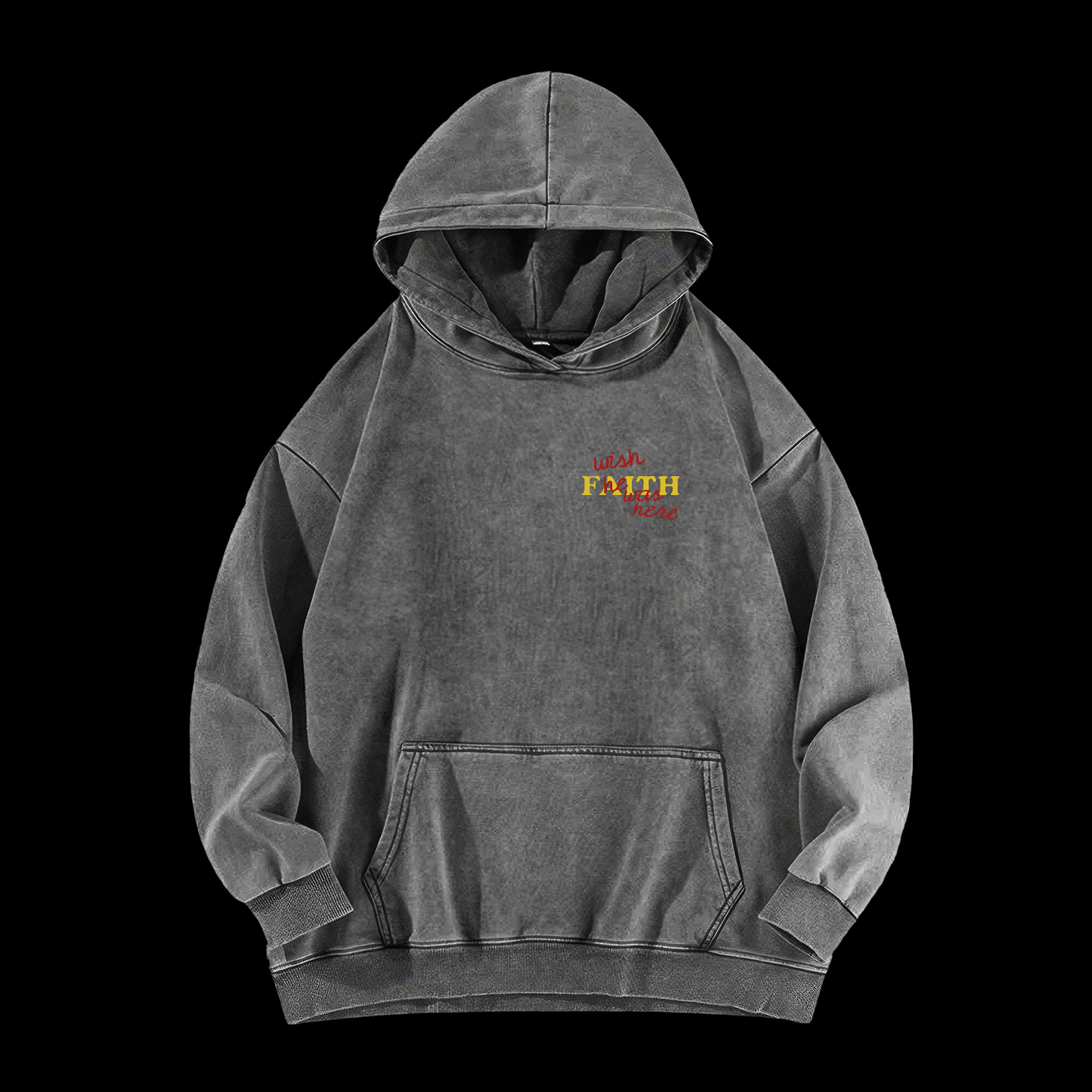 Jesus Is King Washed Hoodie