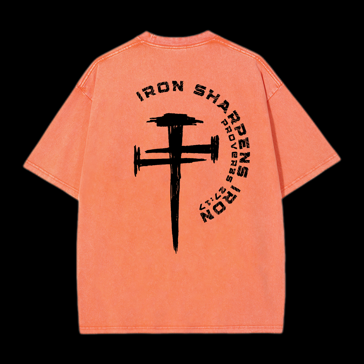 Iron Sharpens Iron Washed T-Shirt