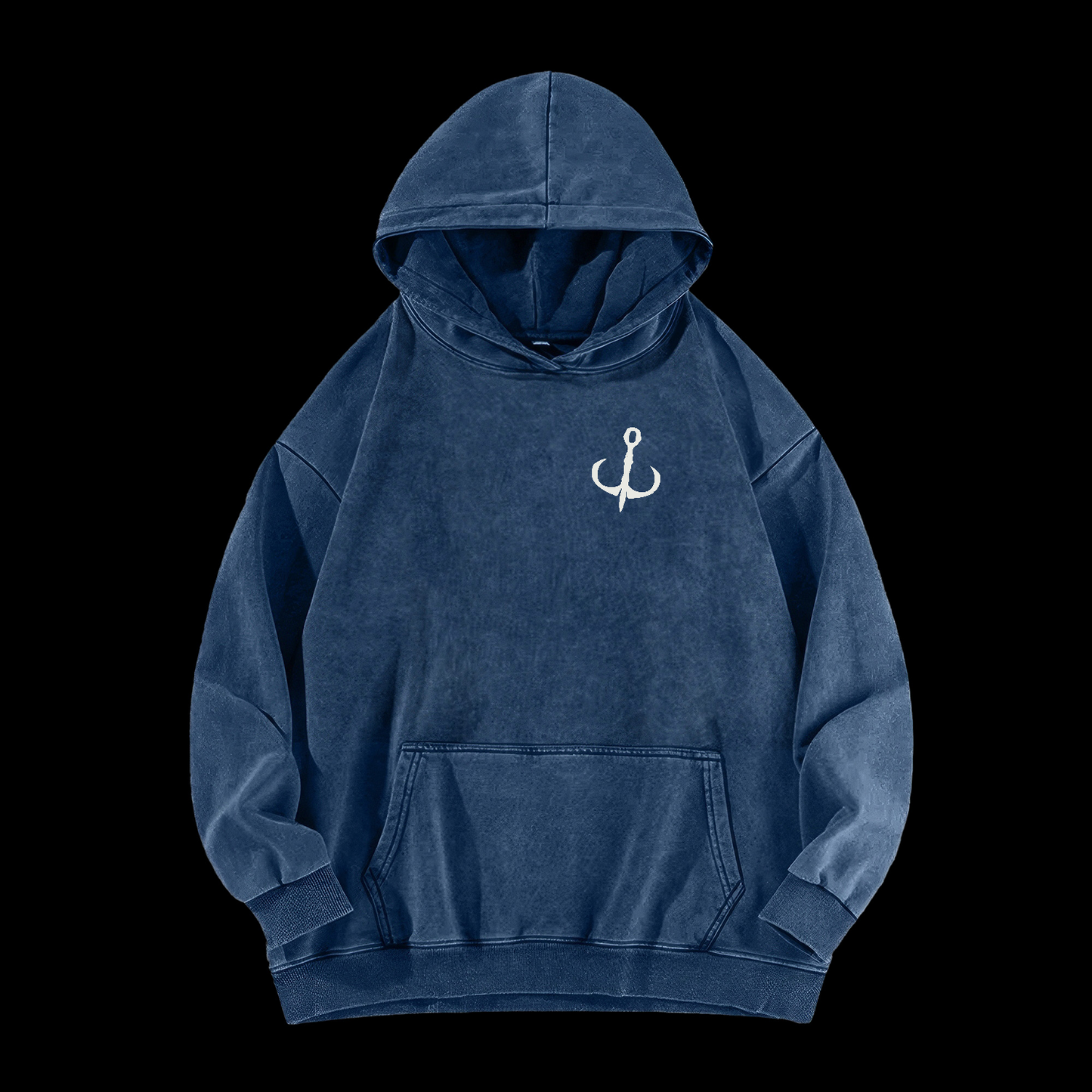 Jesus Made Me A Fisher Of Man Washed Hoodie