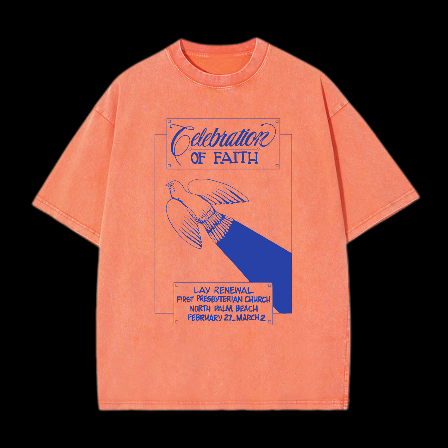 Celebration Of Faith Washed T-Shirt