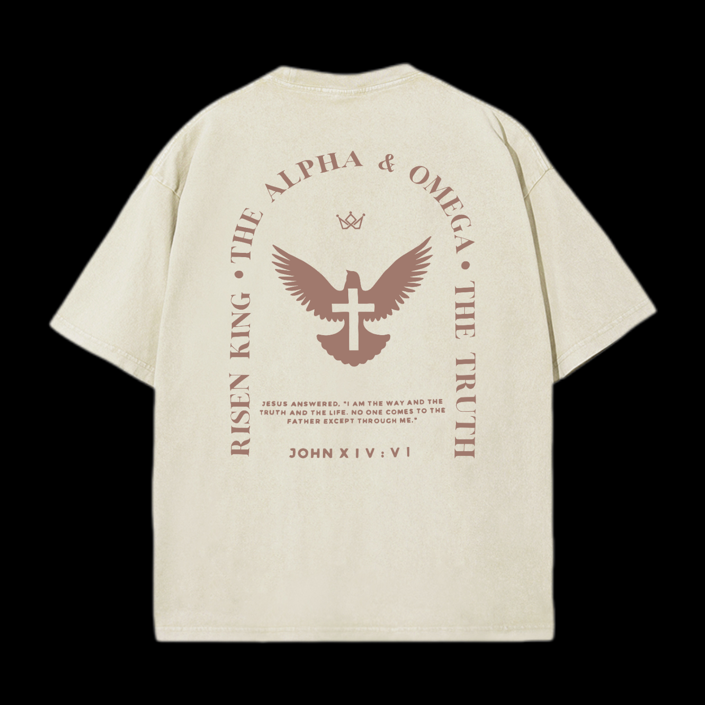 Jesus Is The Way The Truth The Life Washed T-Shirt