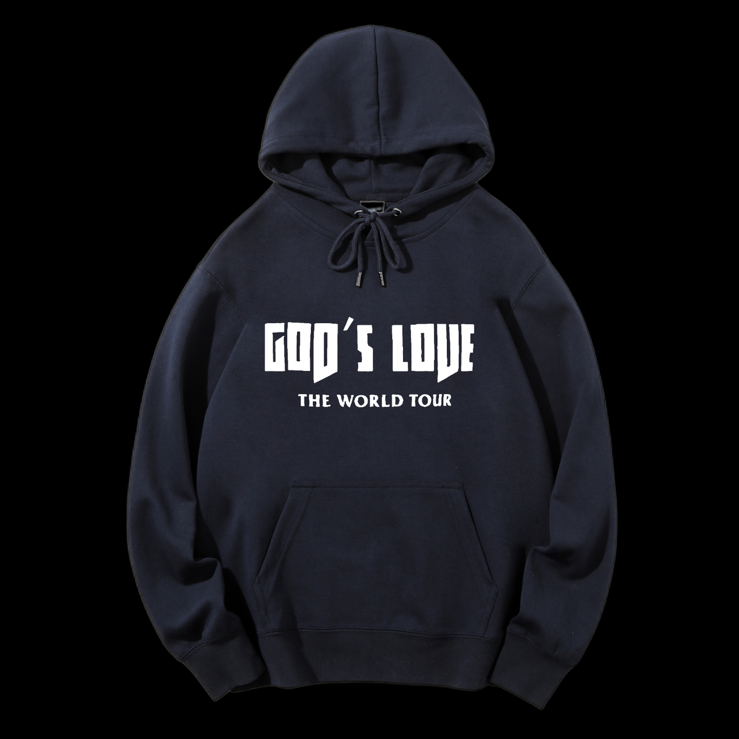 God's Love The World Tour Drawstring Hoodie