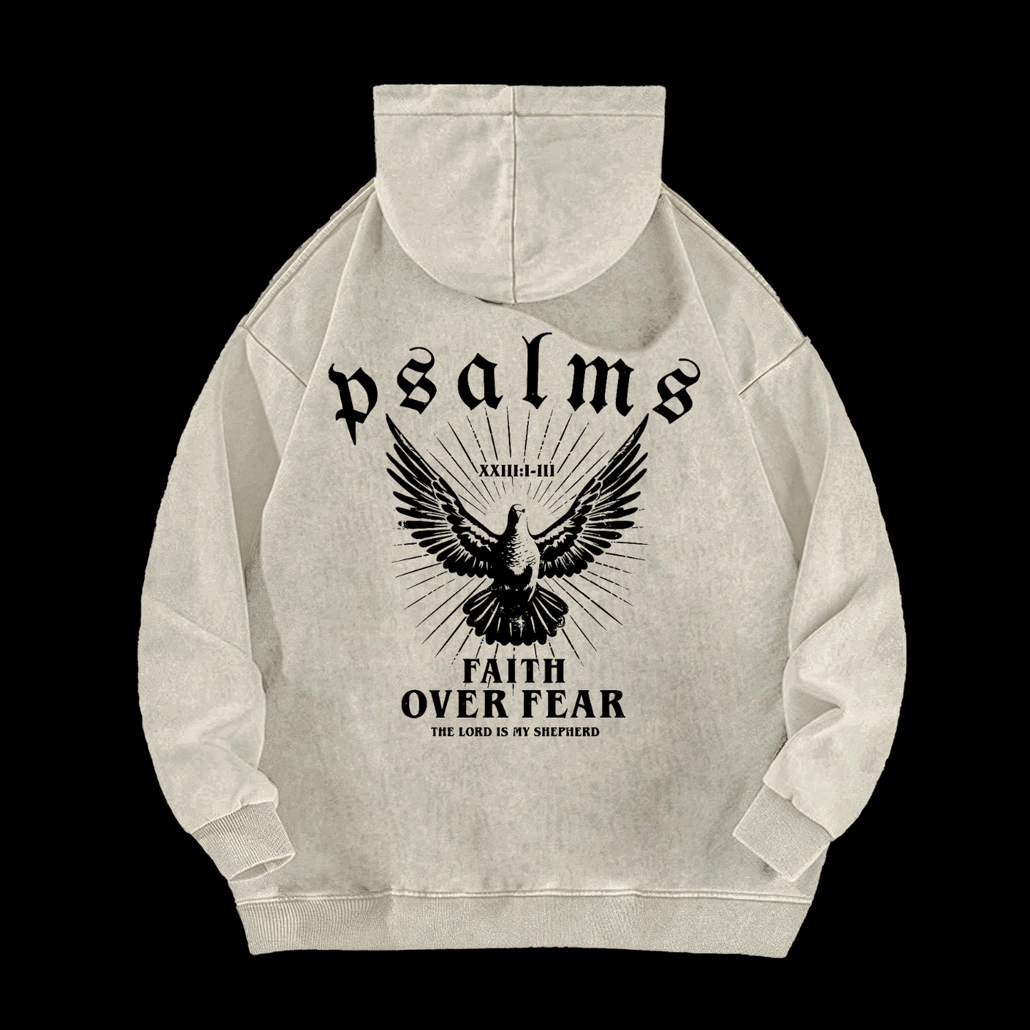 Faith Over Fear Washed Hoodie