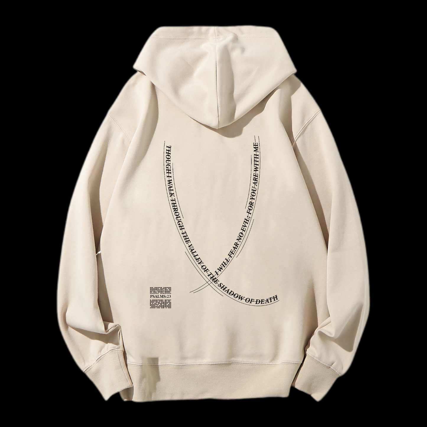 Psalms:23 Drawstring Hoodie