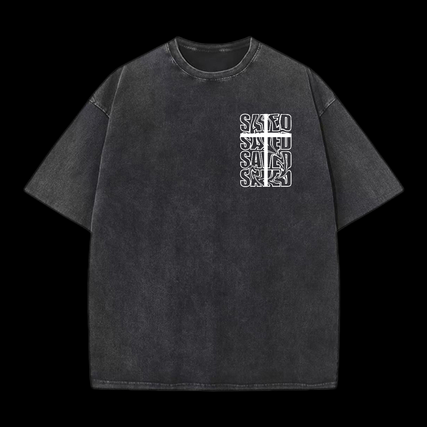 Saved By Jesus Christ Washed T-Shirt