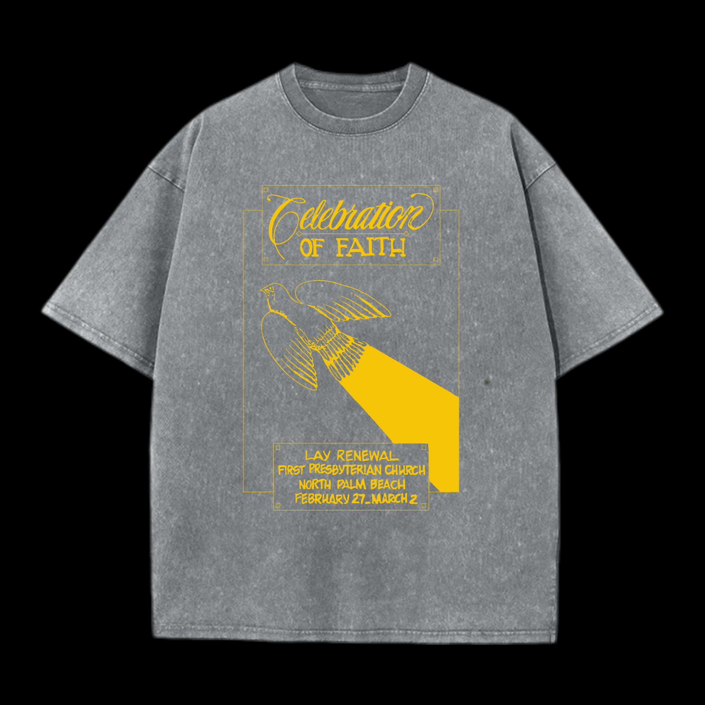 Celebration Of Faith Washed T-Shirt