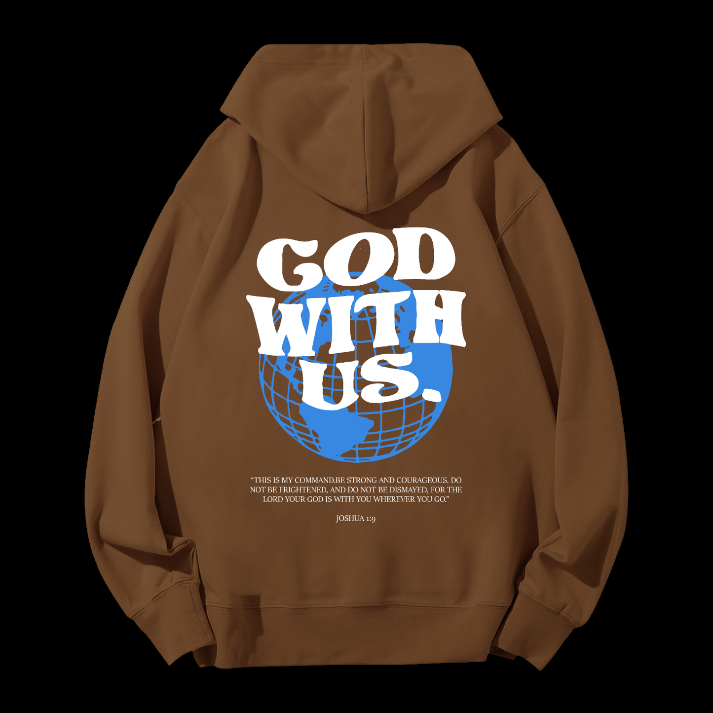 God With Us Drawstring Hoodie