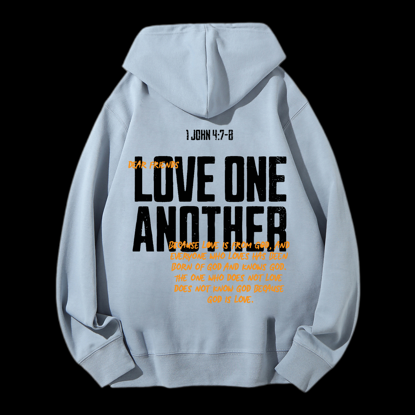 Love One Another Drawstring Hoodie