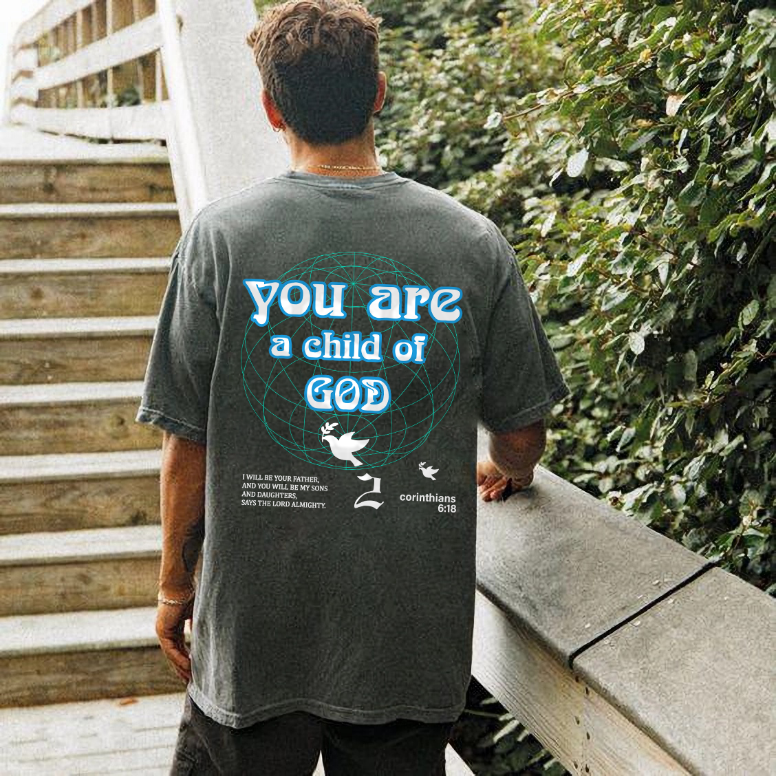 You Are A Child Of God Washed T-Shirt