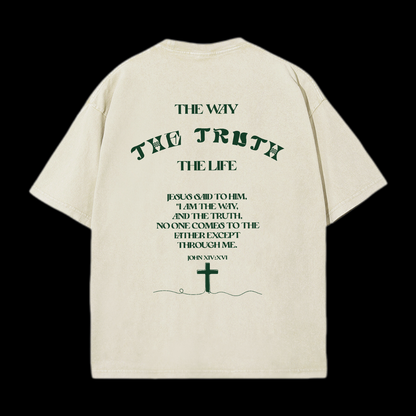 The Way The Truth The Life Washed T-Shirt