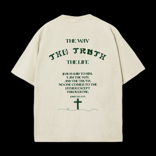The Way The Truth The Life Washed T-Shirt