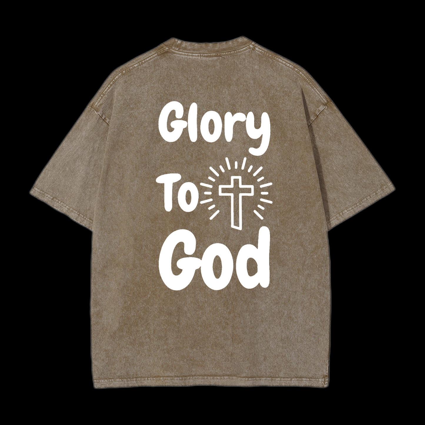 Glory To God Washed T-Shirt