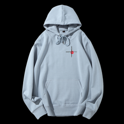 Fear No Evil Drawstring Hoodie