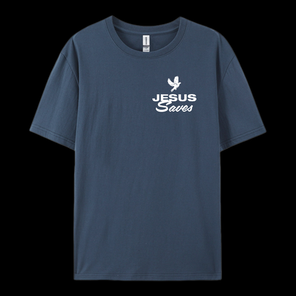 Jesus Saves Cotton T-Shirt