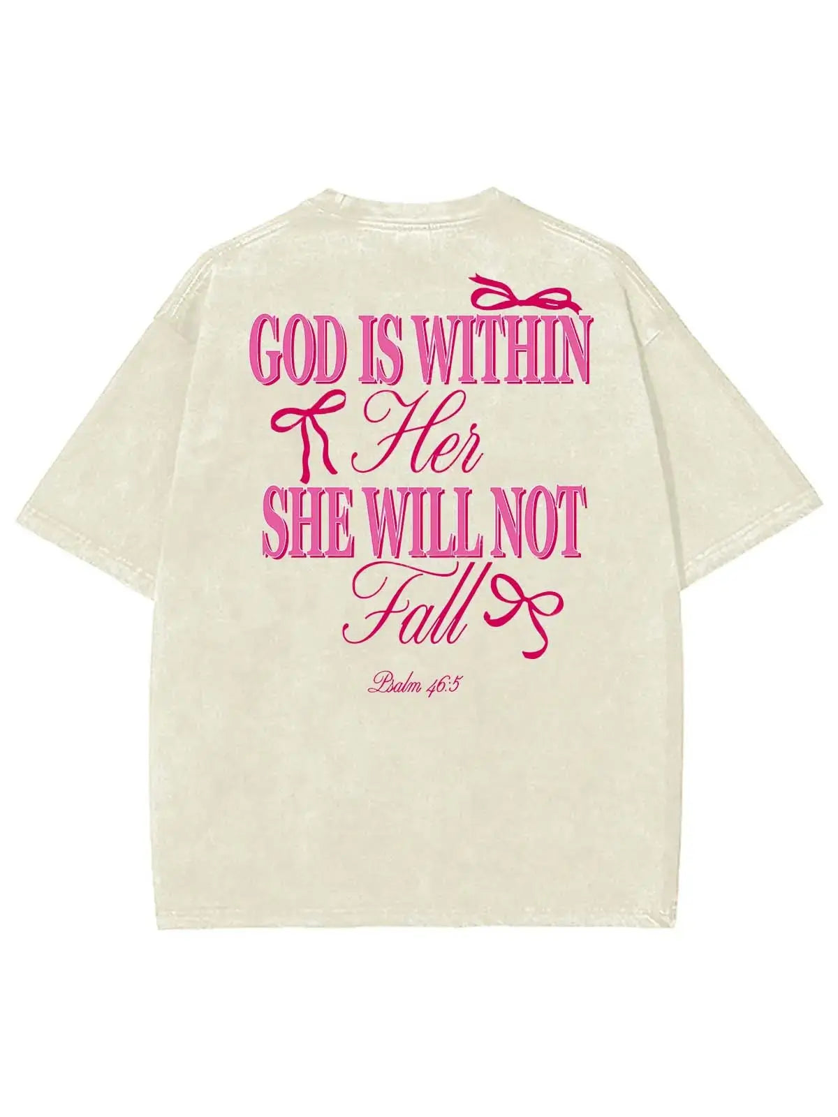 God Is Within Her Unisex Washed T-Shirt